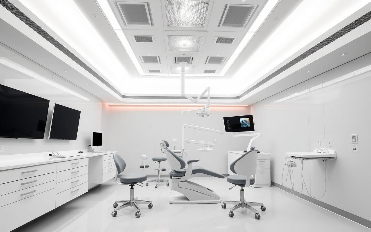 Surgical suite interior